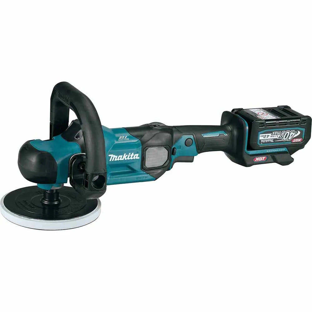 Makita GVP01M1 40V max XGT Brushless Cordless 7" Polisher Kit, (4.0Ah)