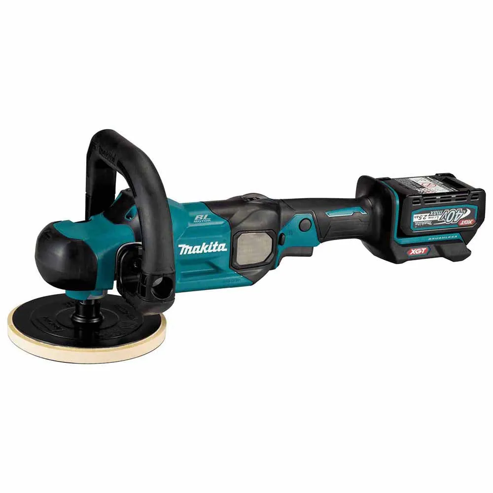 Makita GVP01M1 40V max XGT Brushless Cordless 7" Polisher Kit, (4.0Ah)