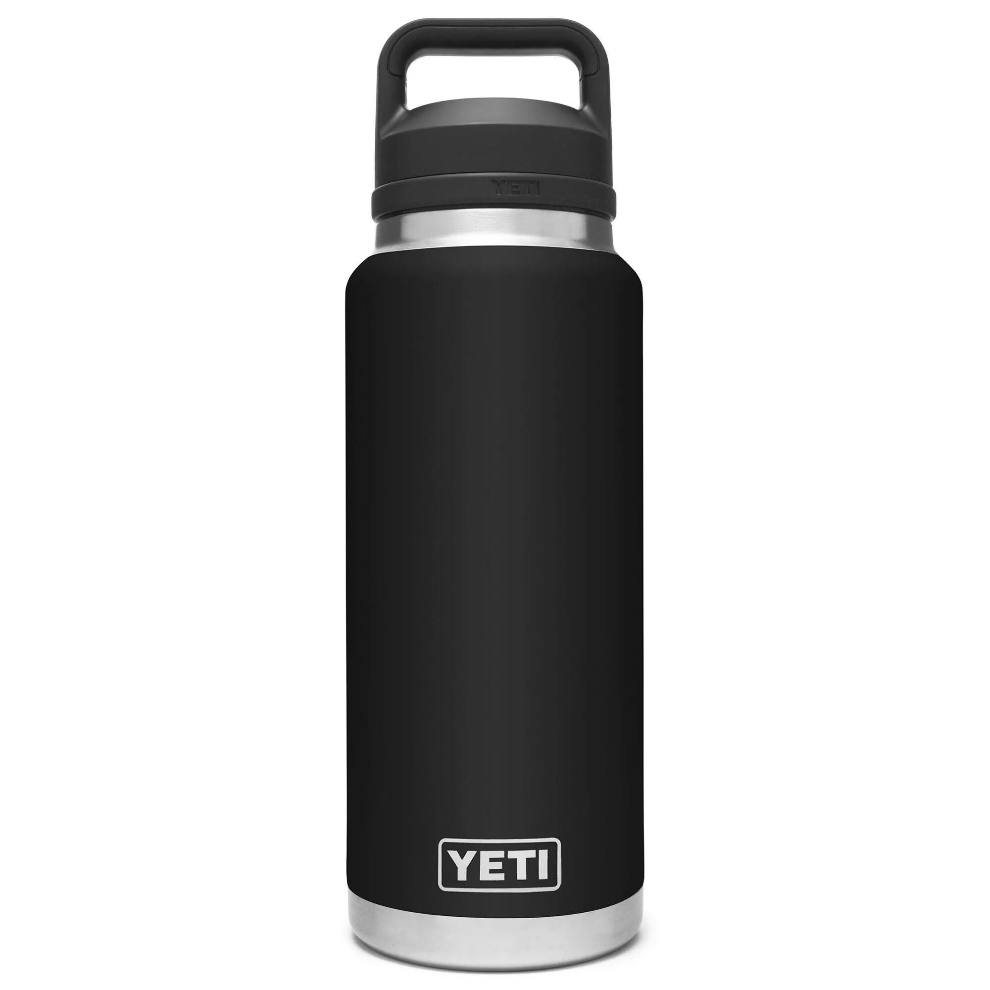 YETI Rambler 36 Oz Water Bottle with Chug Cap in Black